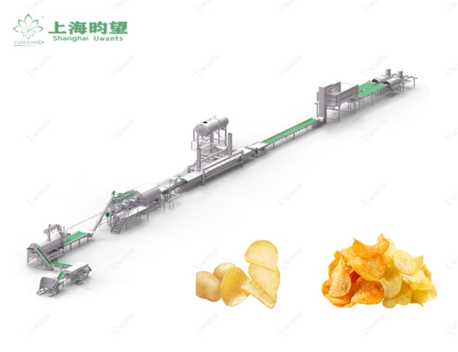 100公斤薯片生產(chǎn)線