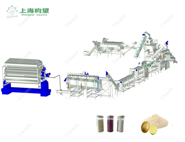 500公斤薯粉生產(chǎn)線